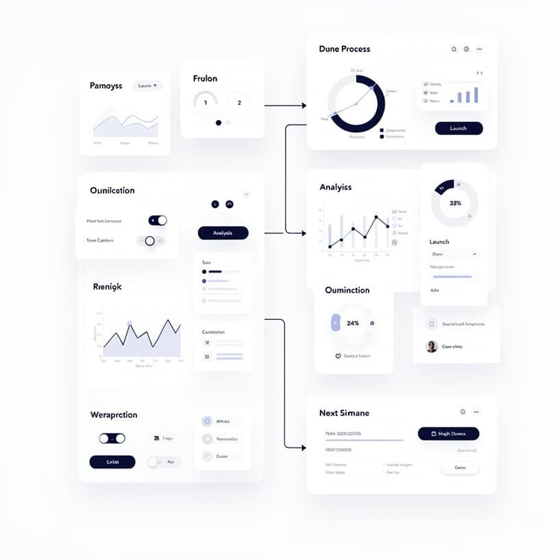 Süreç ve platform akışını destekleyen görsel